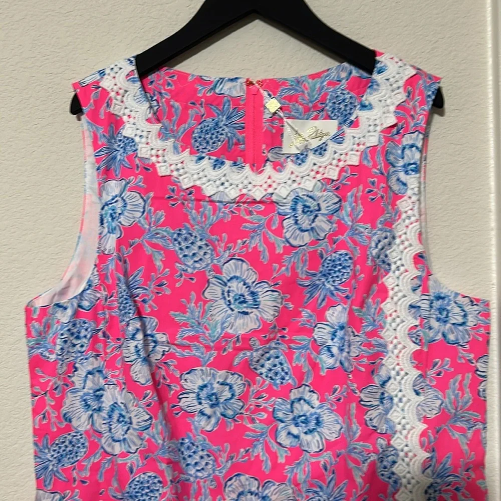NWT Lilly Pulitzer Ginge Floral Shift Romper - Picture 14 of 16